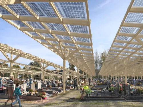 St Joachim veut couvrir son cimetière